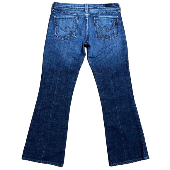Citizens Of Humanity Ingrid #002 Stretch Low Waist Flair Jeans Sz 30 - Picture 1 of 15